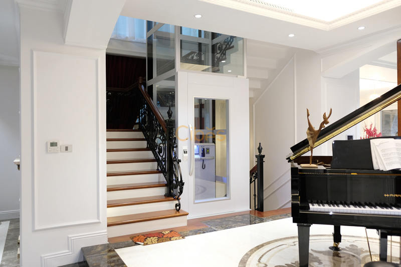 别墅电梯装置案例