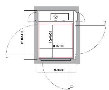 Cibes A4000开门结构示例