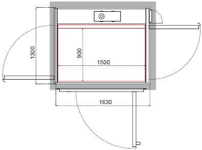 Cibes A5000（半标1）开门结构示例