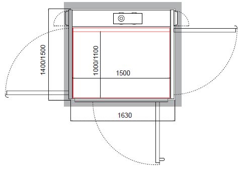 Cibes A5000（标2）开门结构示例