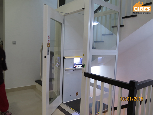cibes家用电梯云南装置案例3