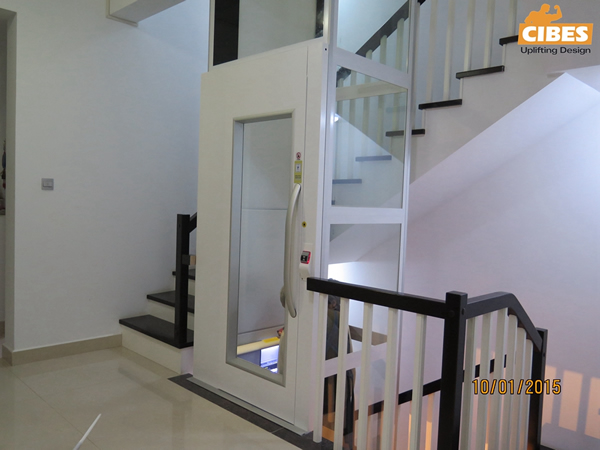 cibes家用电梯云南装置案例4