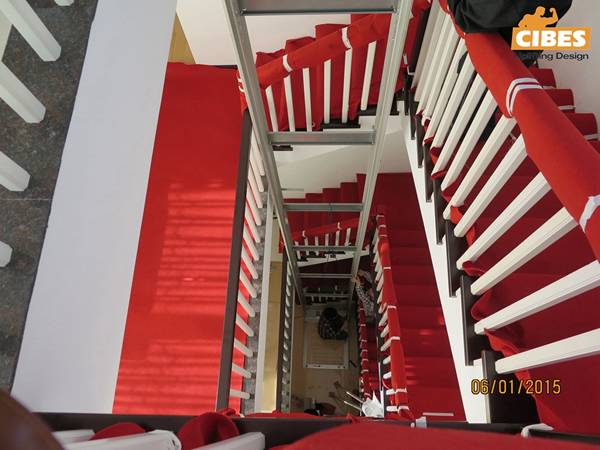 cibes家用电梯云南装置案例2