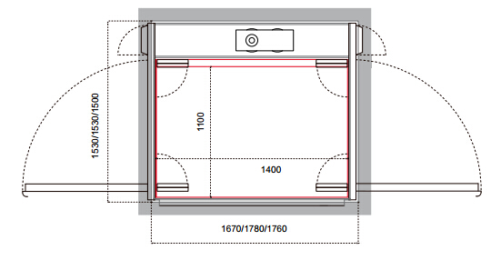 Cibes A6000/A6000S开门结构示例