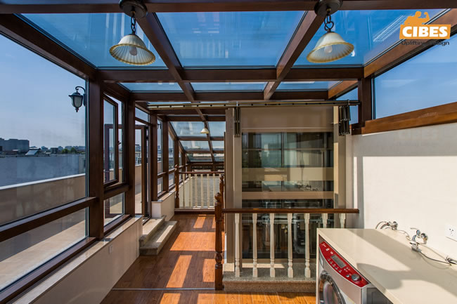 Cibes 家用电梯上海装置实例