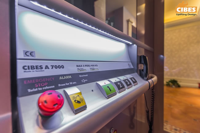 Cibes 家用电梯上海装置实例