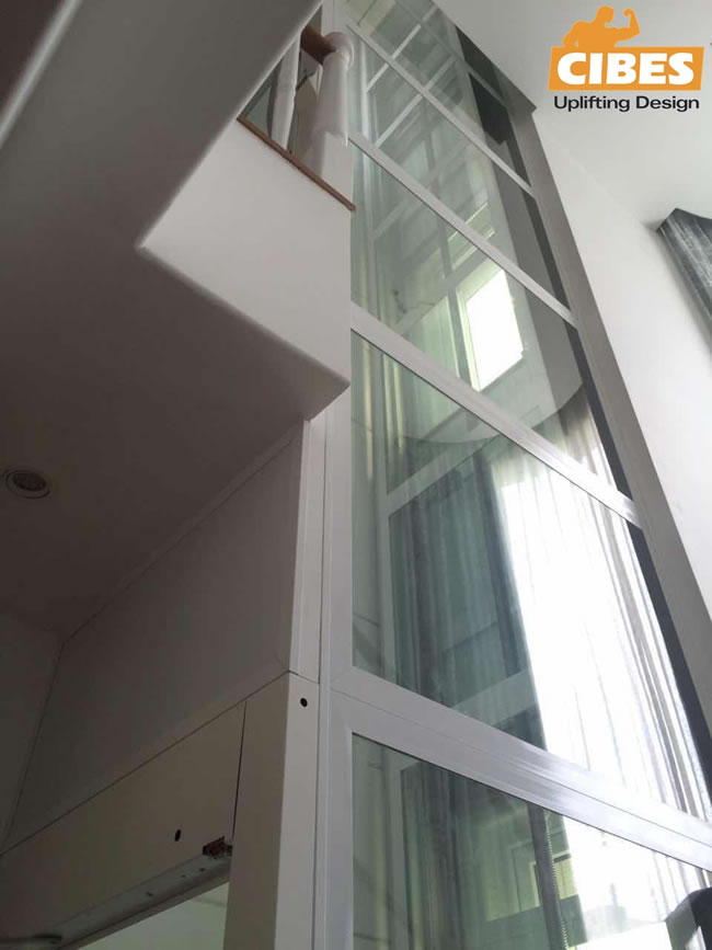 Cibes A4000家用电梯上海装置案例