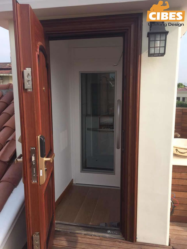 Cibes A4000家用电梯上海装置案例