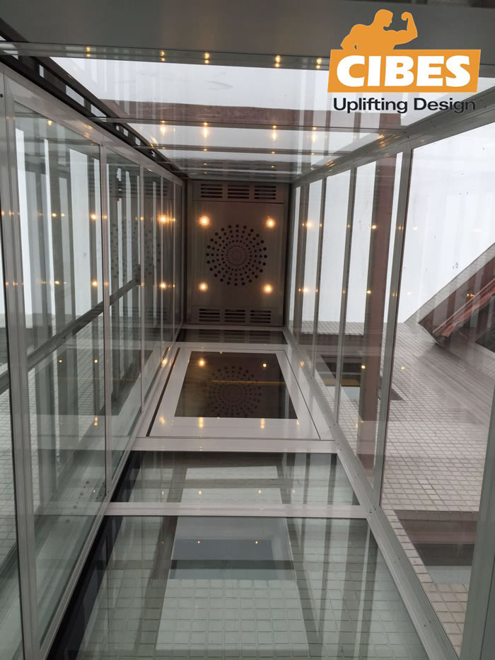 Cibes户外旅行电梯澳门装置案例