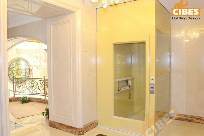 Cibes家用电梯装置于安徽合肥