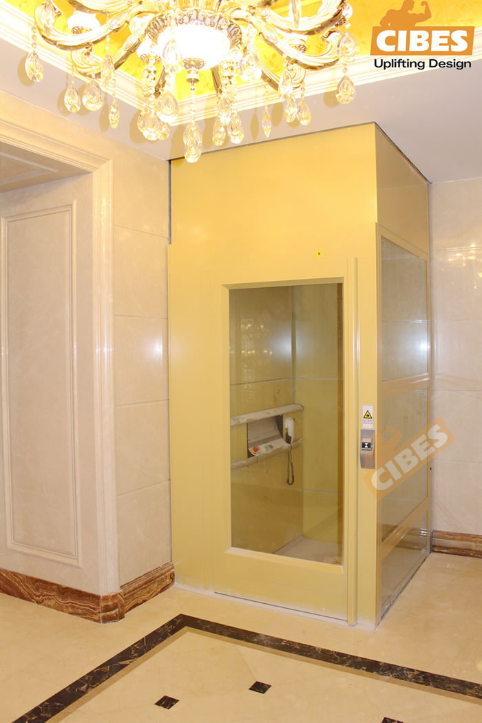 Cibes家用电梯装置于安徽合肥