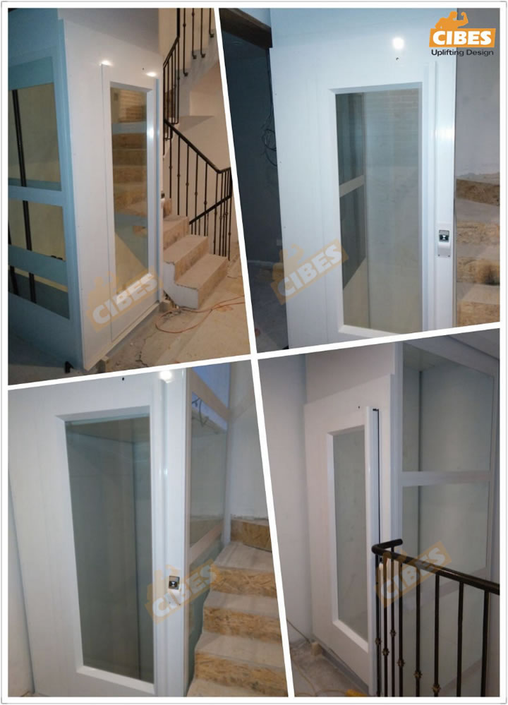 Cibes家用电梯装置于辽宁沈阳