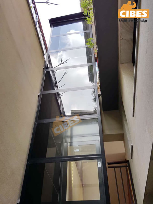 Cibes家用电梯装置于海南石梅湾