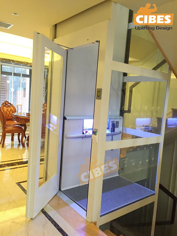 Cibes家用电梯深圳装置案例