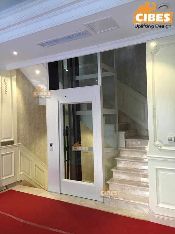 Cibes家用电梯装置于重庆