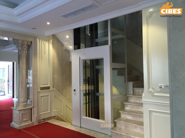 Cibes家用电梯装置于重庆