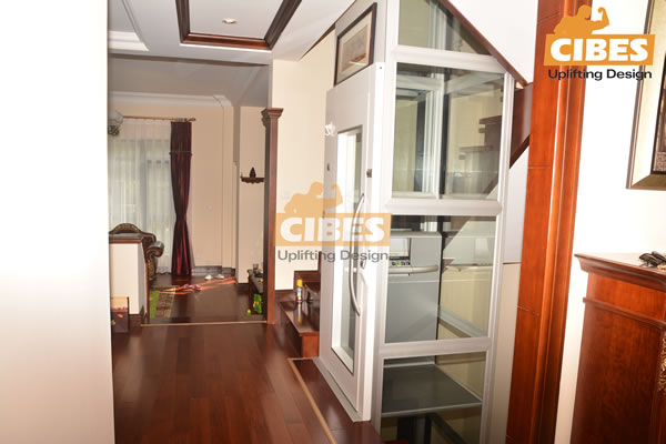 唐山家用电梯装置案例