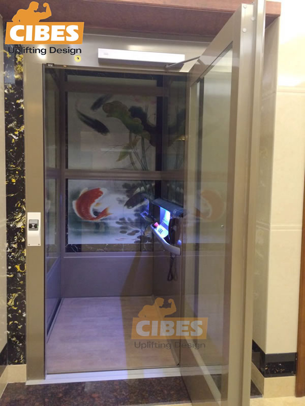 Cibes家用电梯装置于东莞