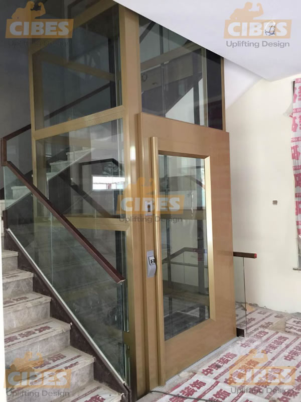 Cibes别墅电梯云南装置案例