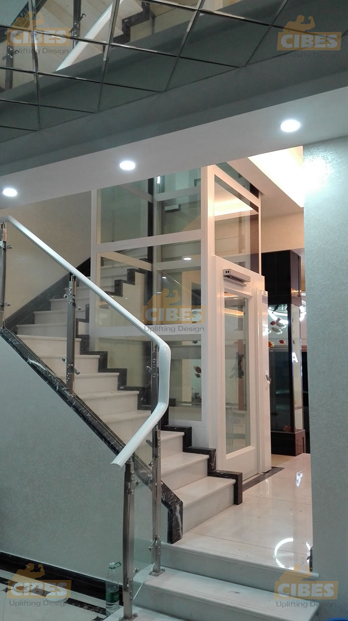cibes家用电梯东莞装置案例