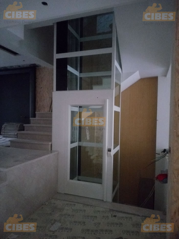 成都家用电梯装置案例