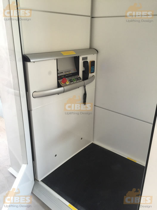 Cibes家用电梯装置于重庆