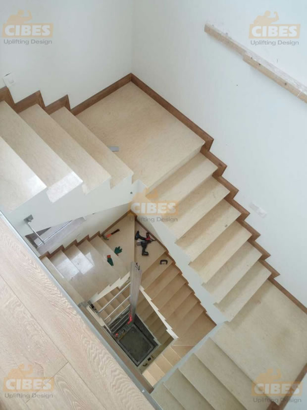 CIBES别墅电梯装置于贵阳