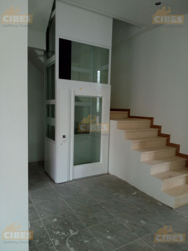 CIBES别墅电梯装置于贵阳