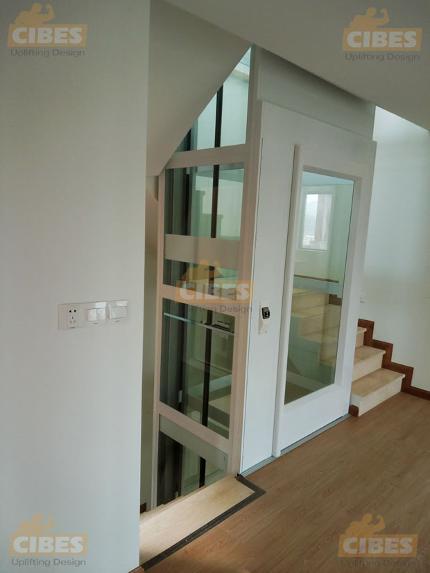 CIBES别墅电梯装置于贵阳