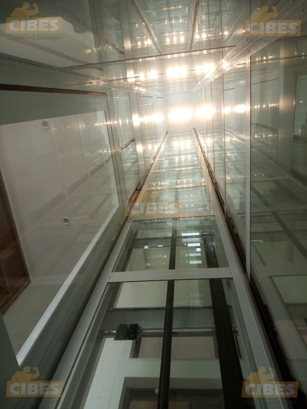 CIBES别墅电梯装置于贵阳