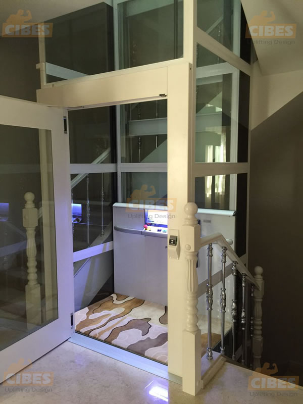 Cibes电梯装置于天津