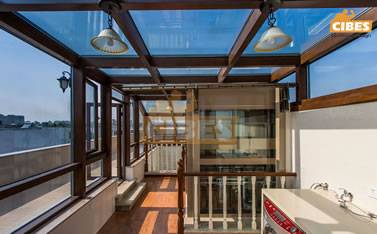 Cibes 家用电梯上海装置实例201505