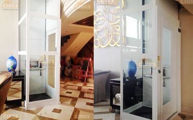 CIBES电梯装置于杭州复式楼 201606