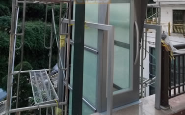 CIBES家用电梯装置于厦门某小区 201608