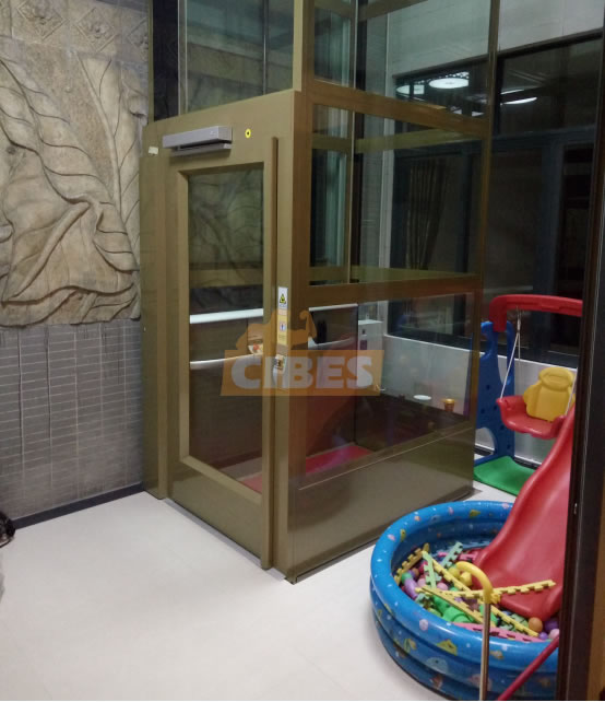 CIBES家用电梯装置于广东佛山