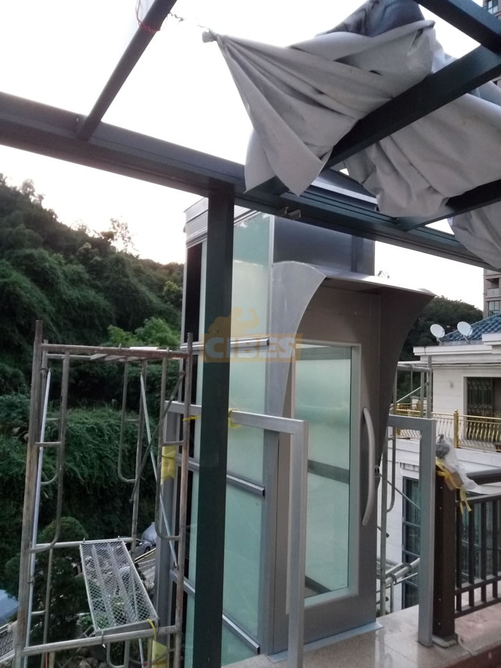 CIBES家用电梯装置于厦门