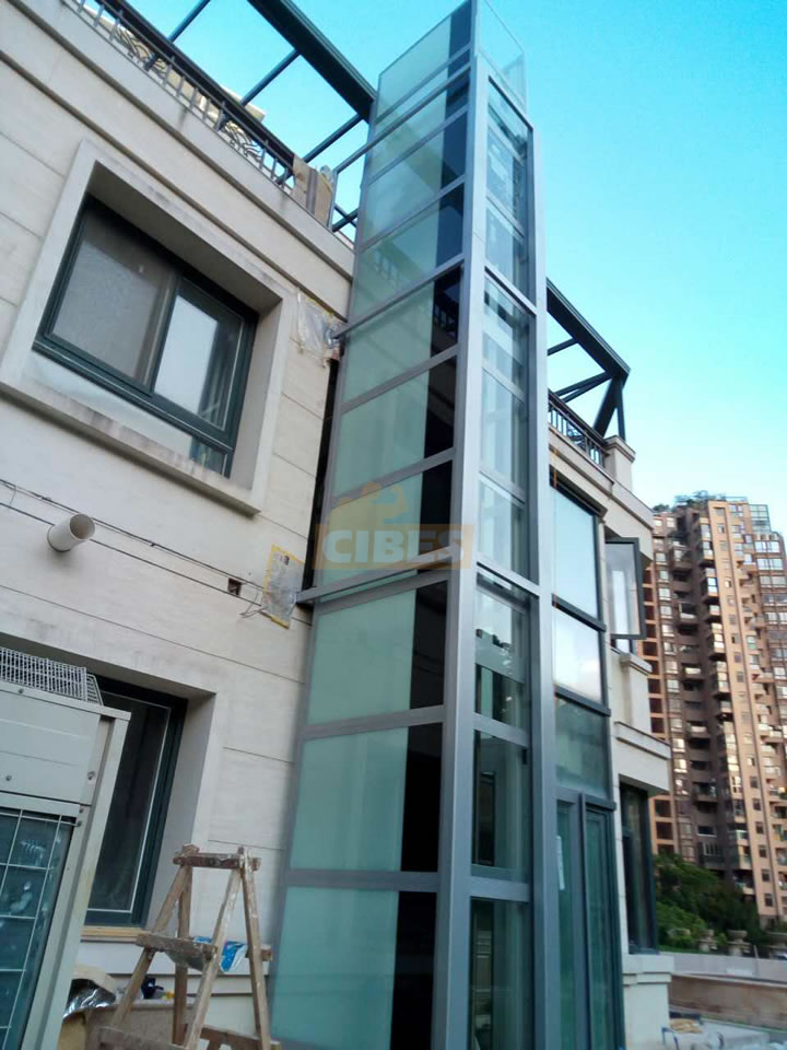 CIBES家用电梯装置于厦门
