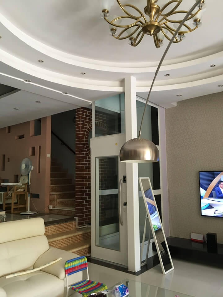 Cibes家用小型电梯装置于深圳