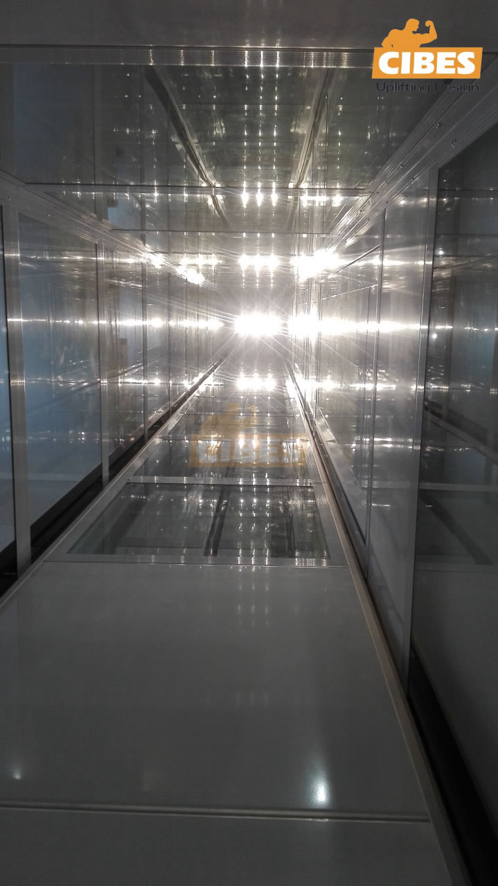 Cibes A4000小型家用电梯装置于成都