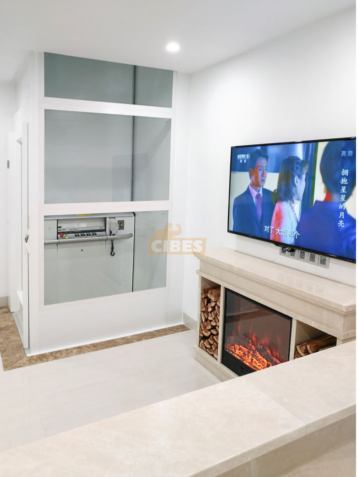 中山家用别墅电梯装置