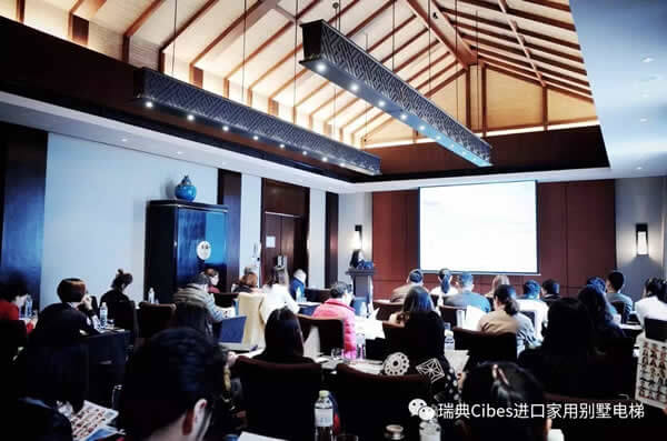 CIBES大发500家用电梯销售培训聚会