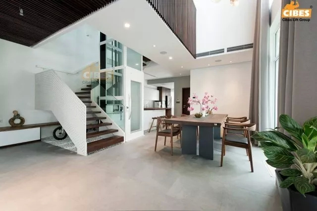 楼梯中心装置别墅电梯