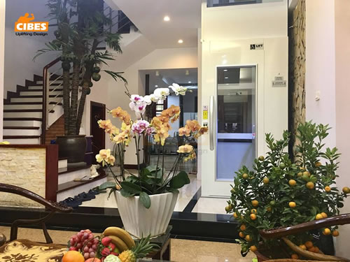 二层机房家用电梯