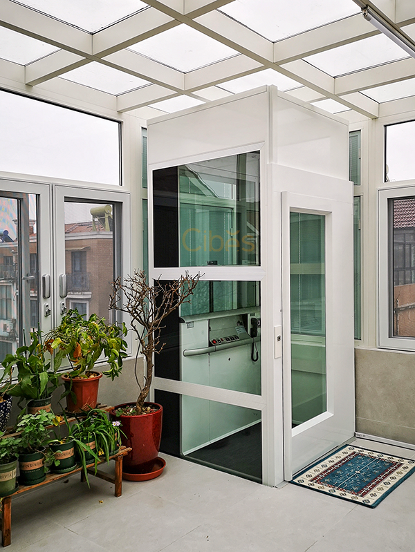 CIBES A5000型号家用电梯装置于南京