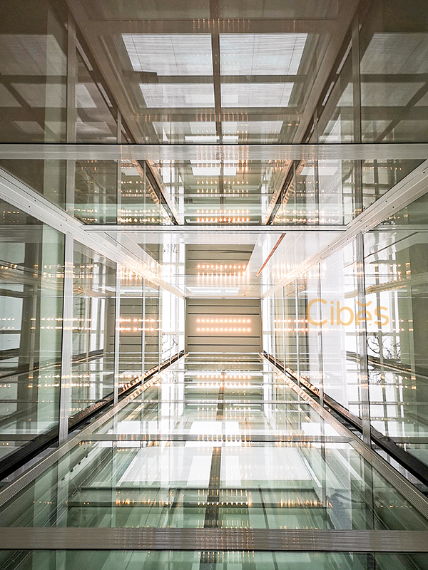 CIBES A5000型号家用电梯装置于南京