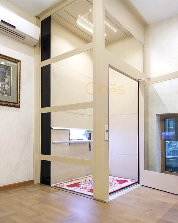 CIBES A5000型号别墅电梯装置于天津