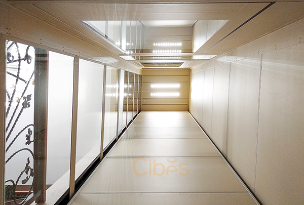 CIBES A5000型号别墅电梯装置于天津