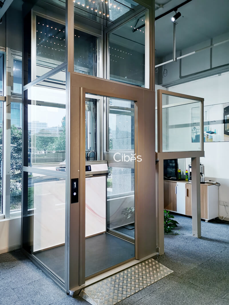Cibes杭州实体展厅限量版家用电梯