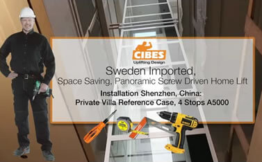 Cibes无底坑家用电梯装置历程