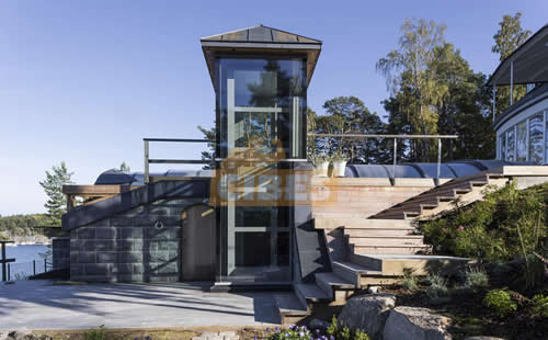 Cibes家用电梯外洋装置案例 - Cibes大发500瑞典品牌电梯